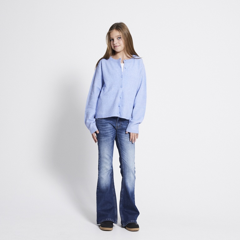 Basic knit cardigan "Siri star"